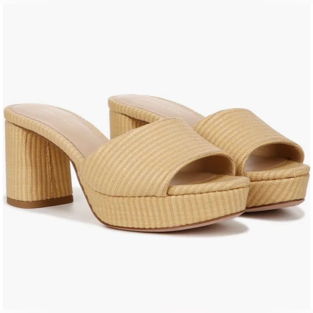 New Veronica Beard Dali Platform Slide Sandal size 7.5